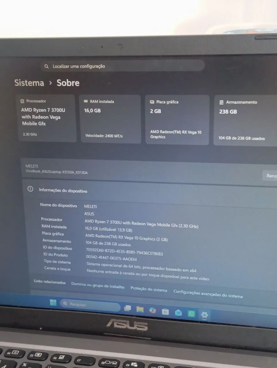 Notebook ASUS - Foto 4