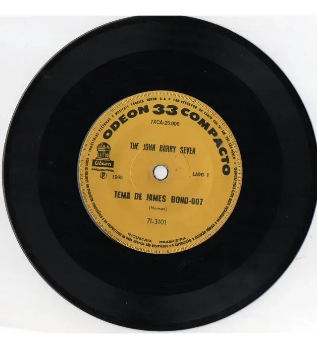 COMPACTO  VINIL - THE JOHN BARRY SEVEN - JAMES BOND 007 - RARO - Foto 3