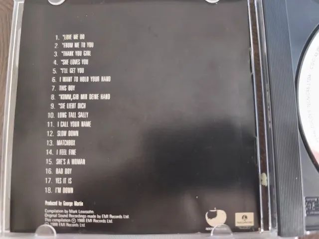 Cd The Beatles Past Masters Volume One - 1988 - Foto 4