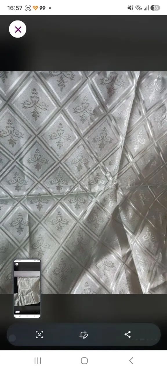 Cortinas de seda - Foto 3