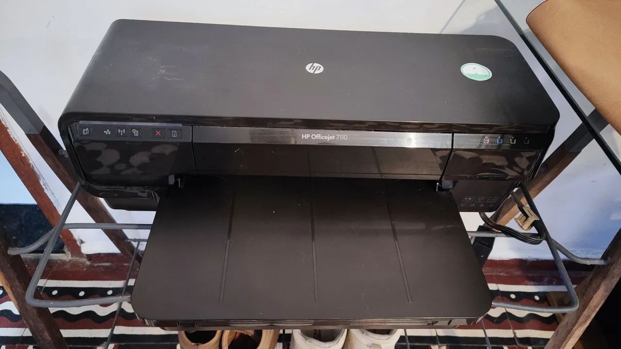 Impressora A3 HP Office jet 7110 - Foto 2