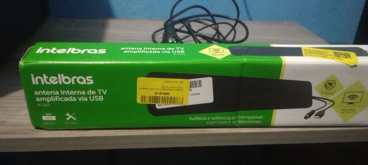 Antena interna amplificada intelbras  - Foto 3