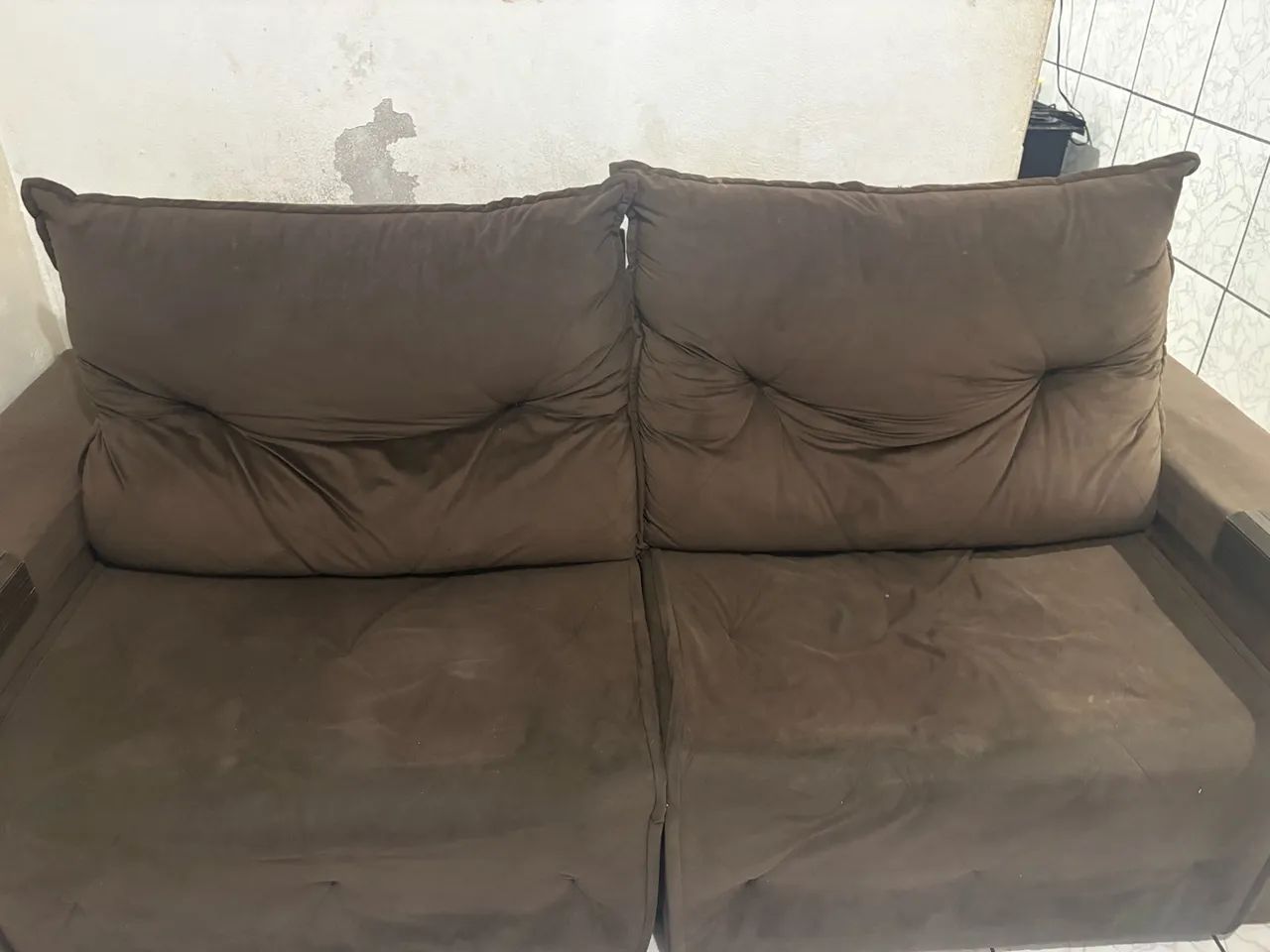 Sofá retrátil 2 lugares 