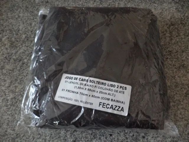 Jogo de Cama com Elástico Solteiro com 2 Peças  - Foto 3