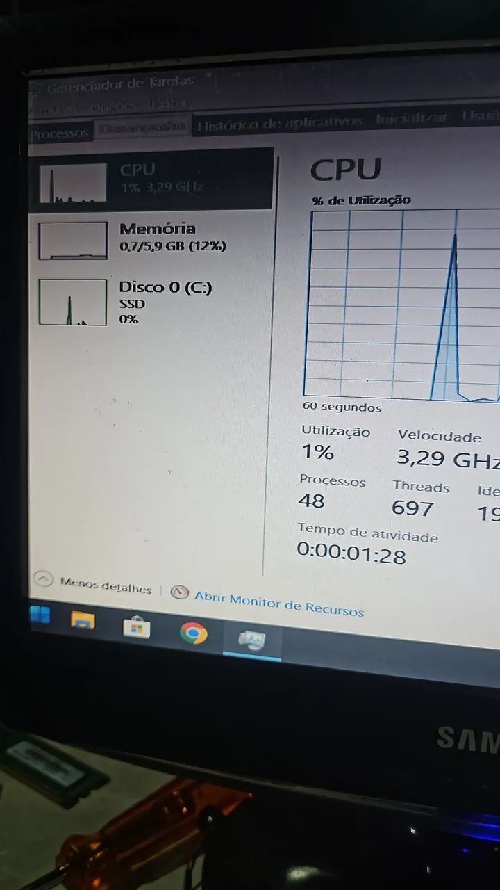 Toco CPU por televisão  - Foto 4