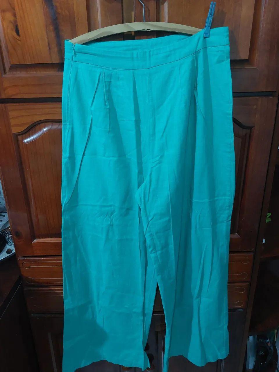 Calça Larga Azul - Tamanho G
