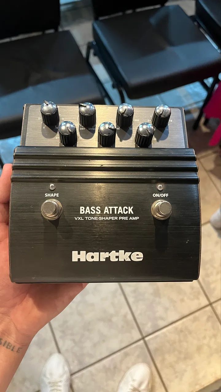 Pedal Hartke Bass Attack - Instrumentos musicais - Jardim América