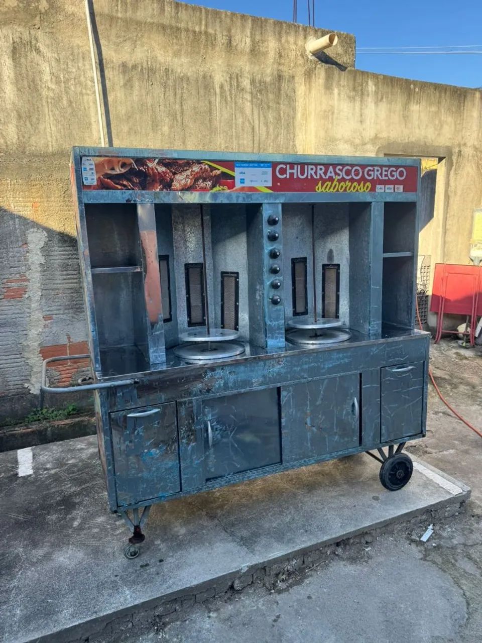 Carrinho de churrasco grego  - Foto 2