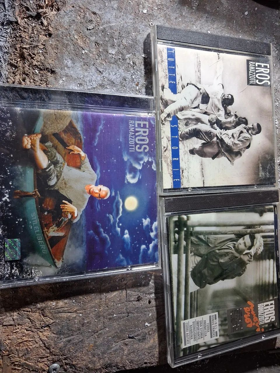 Lote com 8 CDs Erosão Ramazzotti - Foto 2
