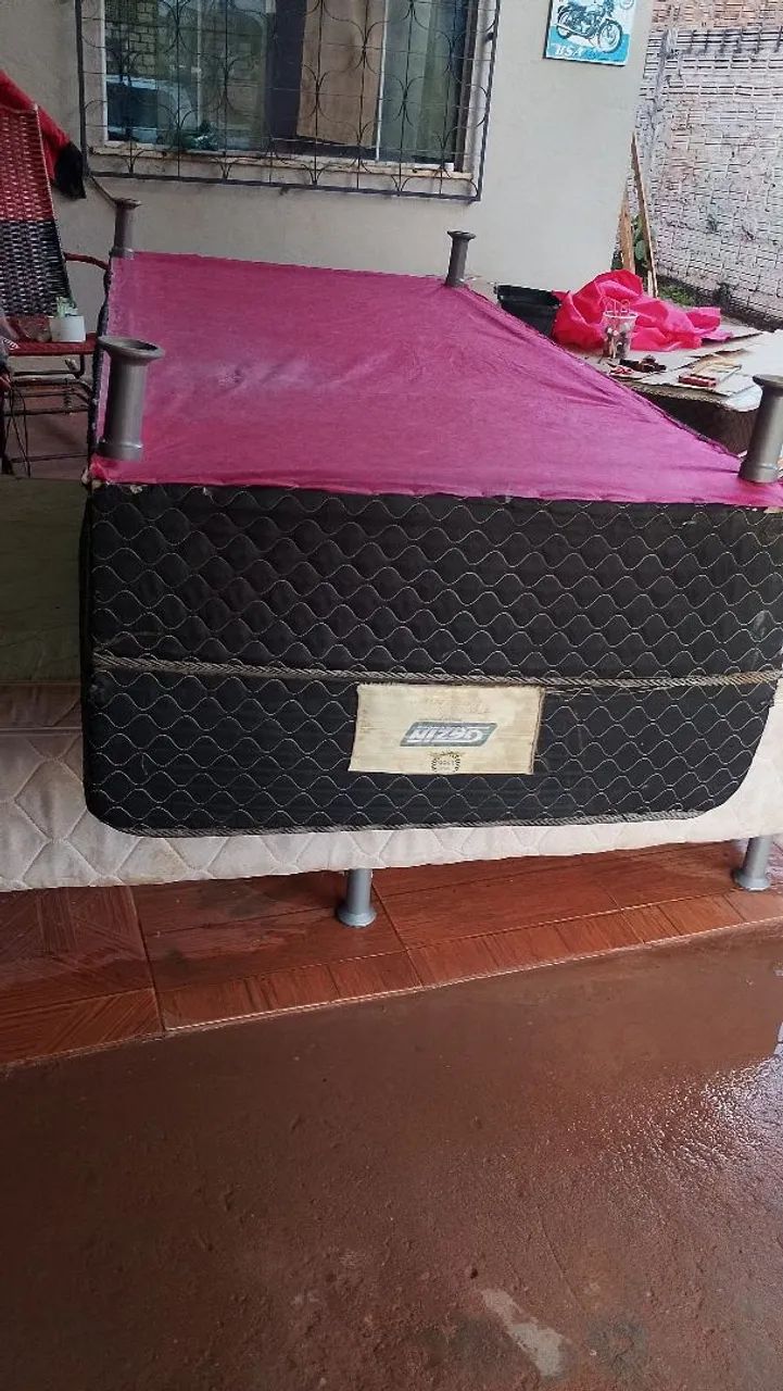 Vendo essa cama box solteiro - Foto 3
