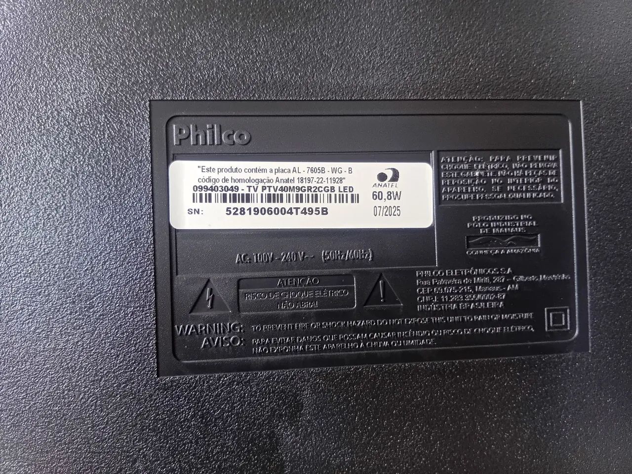 Smart TV Philco Roku tv 40 polegadas  - Foto 3