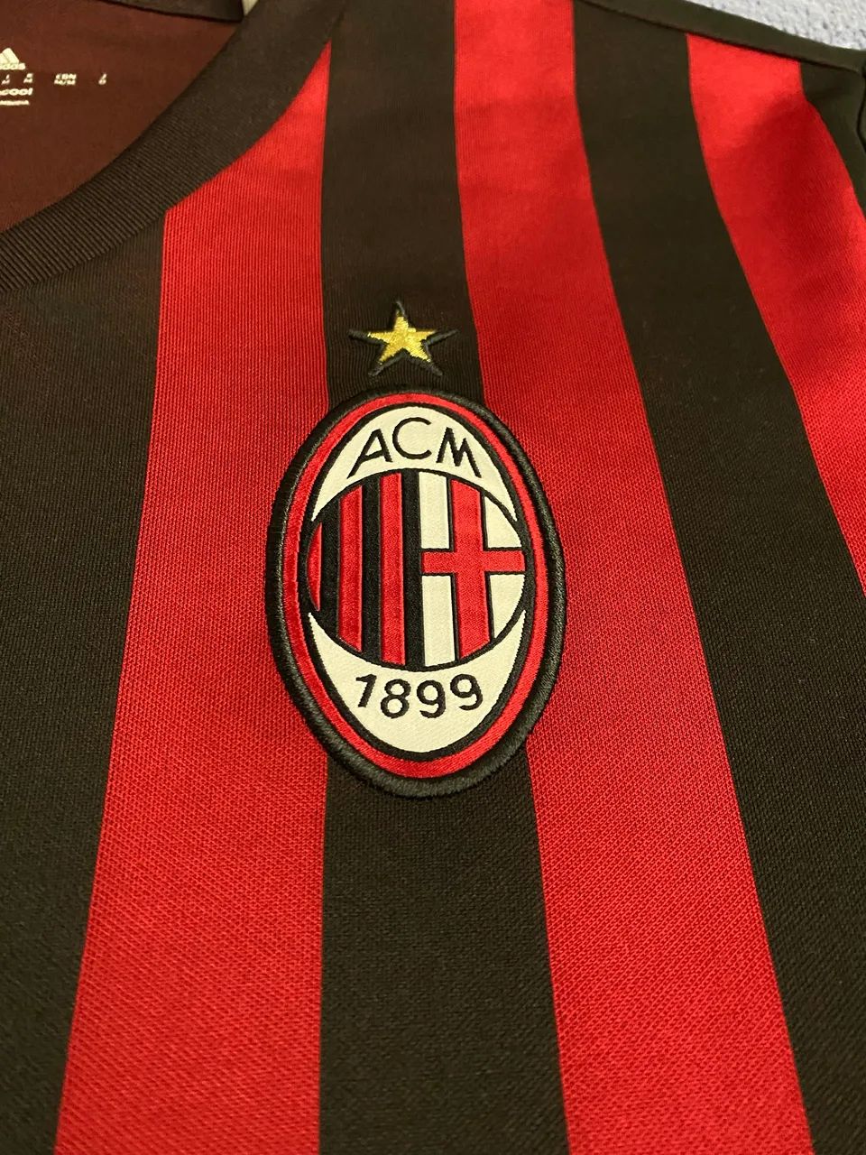 Camisa Milan I 2016/2017 Adidas Original - M  - Foto 3