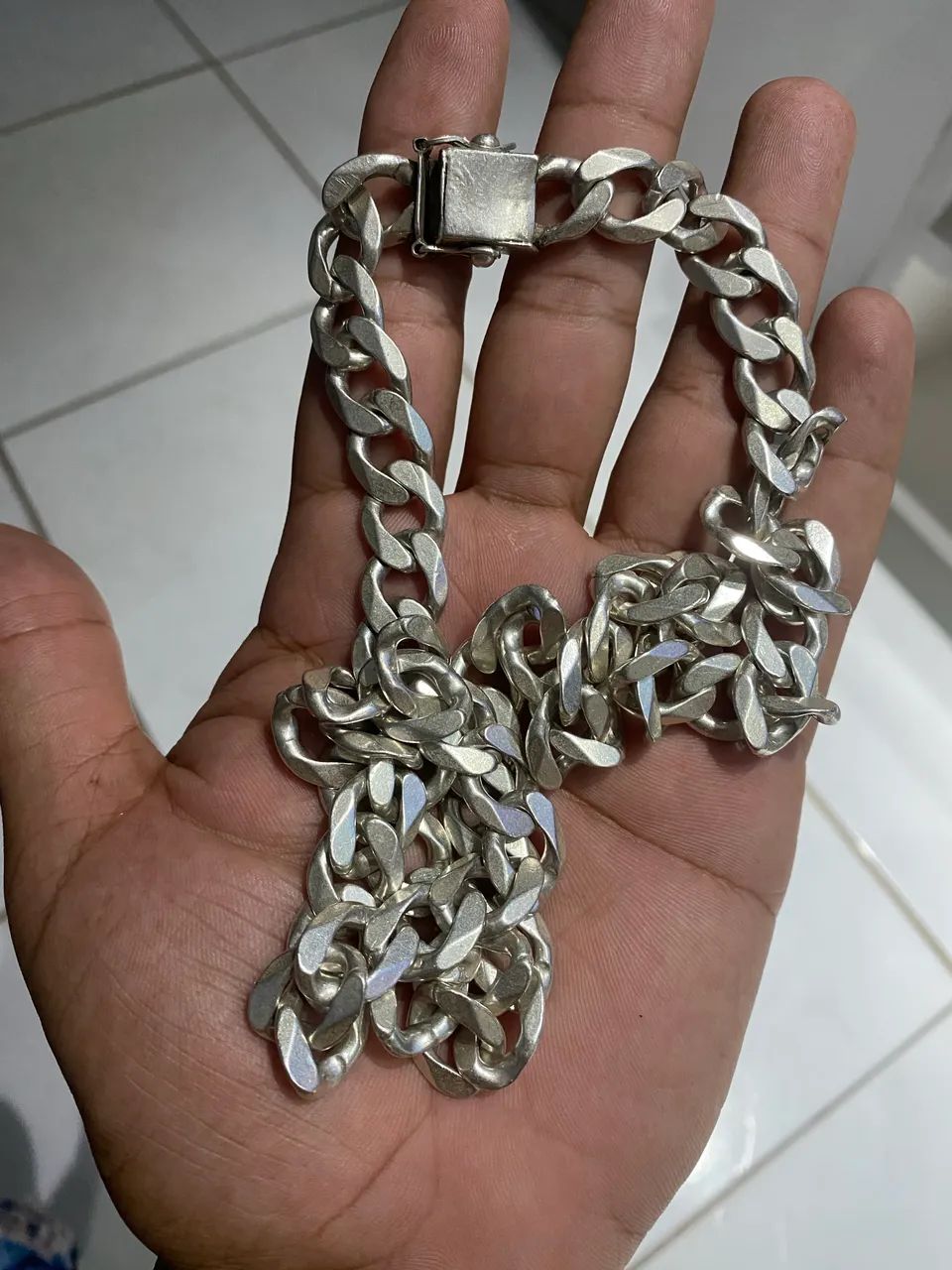 Cordão de prata  - Foto 5