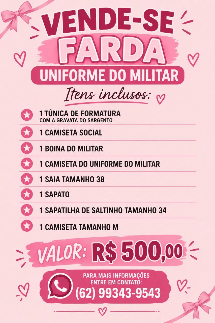 VENDE-SE UNIFORME MILITAR - Foto 2