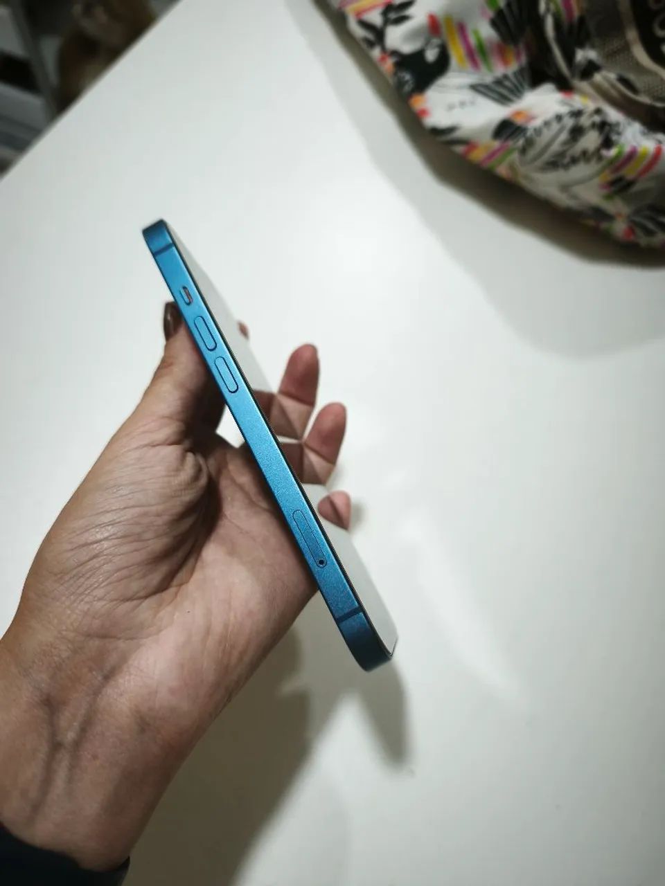 Baixou!!! iPhone 13 Azul + Capa MagSafe | Impecável / Oportunidade / Desapego do Ex - Foto 4
