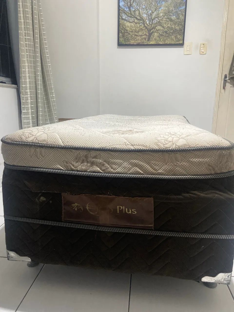 Cama Box Eurosono - Solteiro 