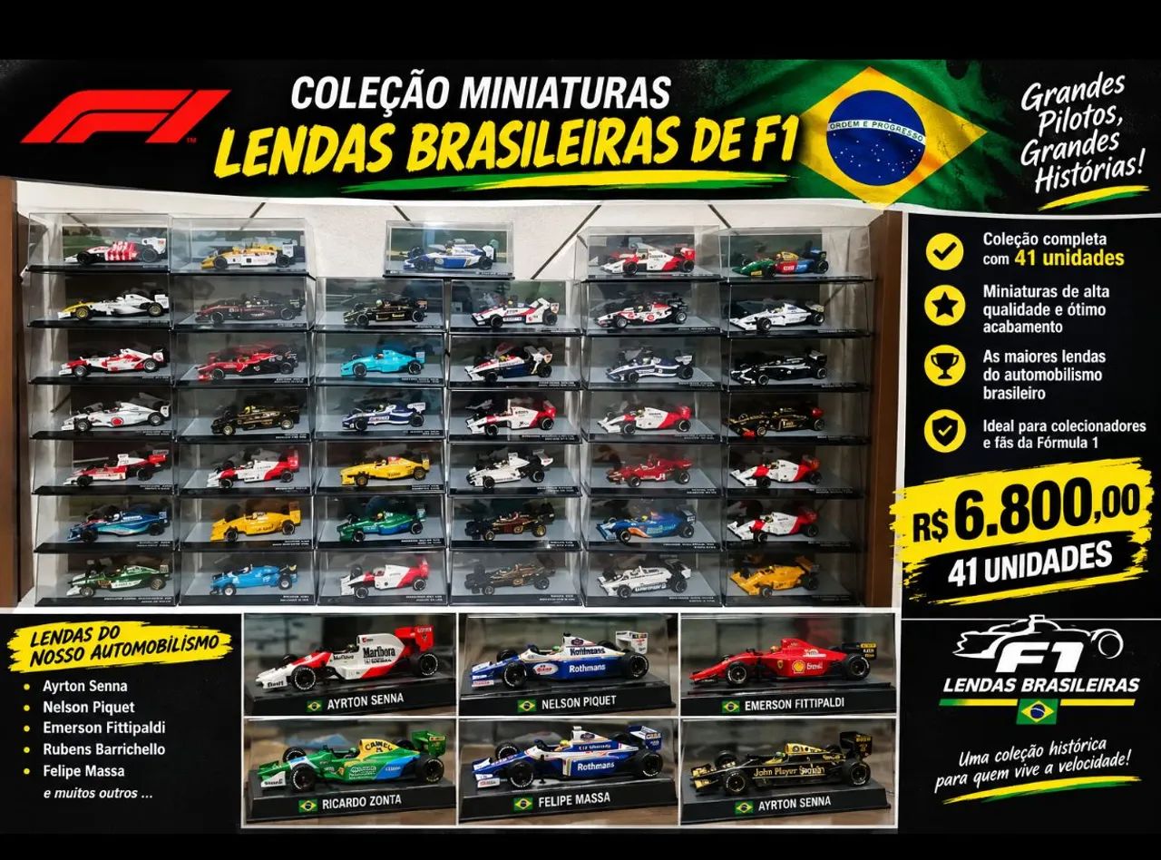 Lendas Brasileiras de F1