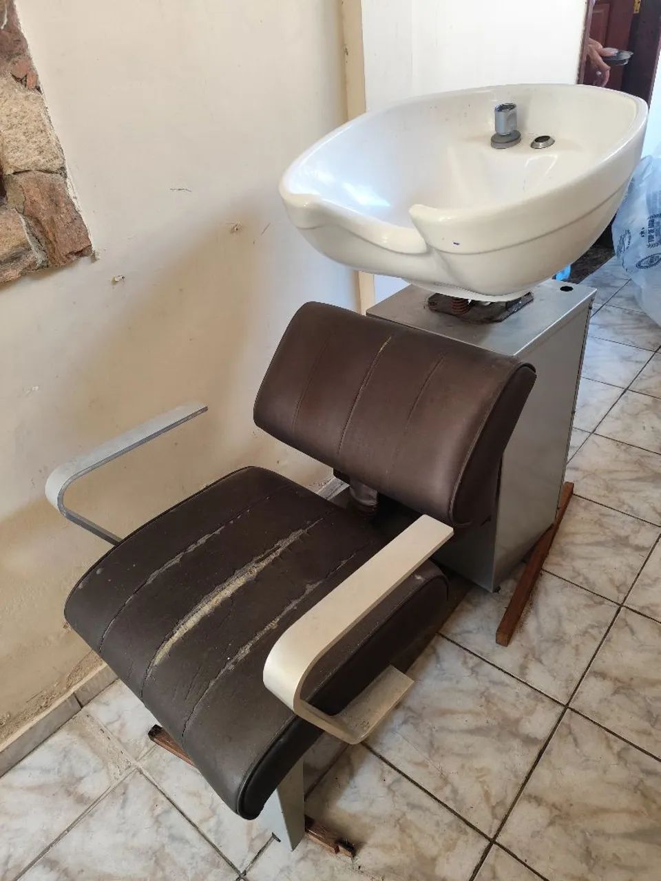 Lavatório cabeleireiro cuba de louça  - Foto 3