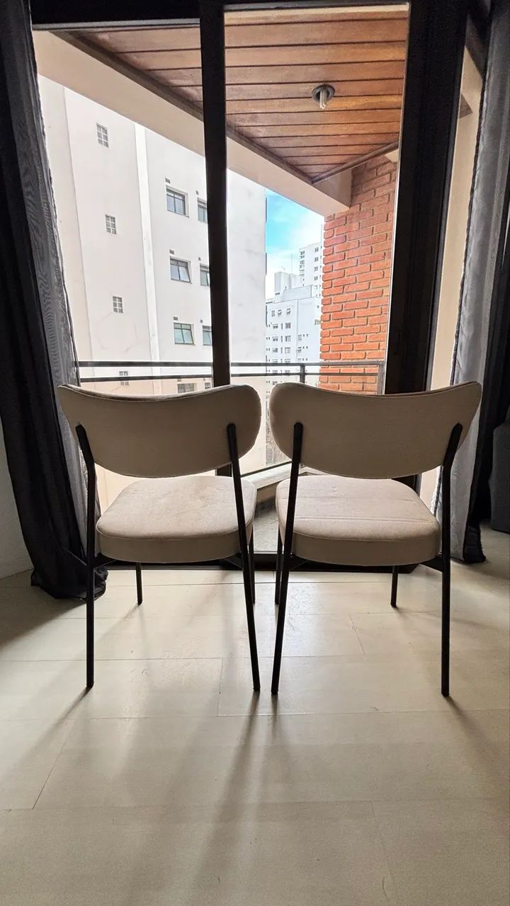 Kit Com 2 Cadeiras Para Sala De Jantar - Usado - Foto 2