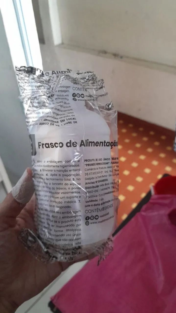 FRASCO DE ALIMENTAÇÃO