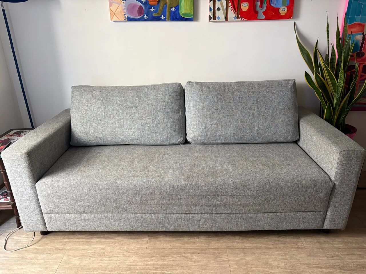 Sofá Muy Tok&Stok 3 lugares