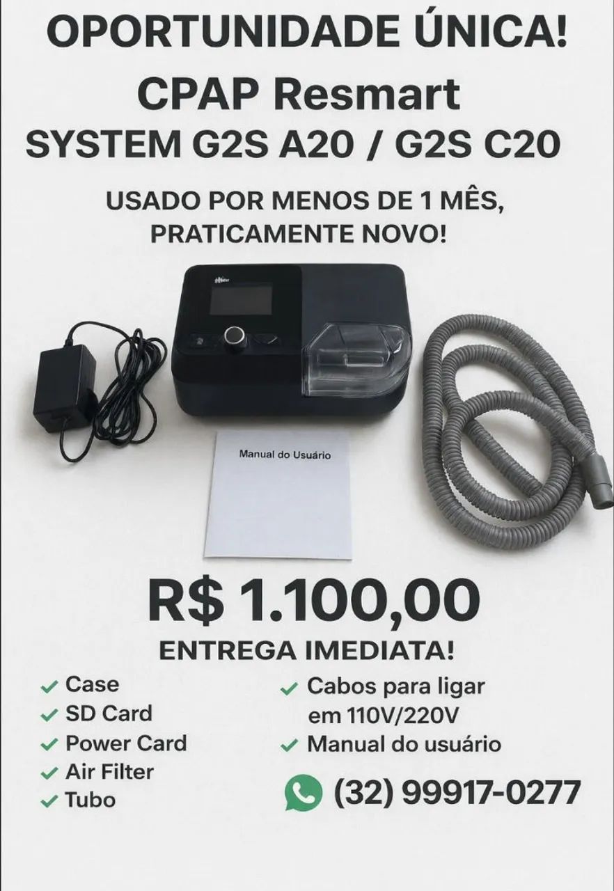 Cpap Resmart SYSTEM G2S A20/G2S C20  - Foto 4