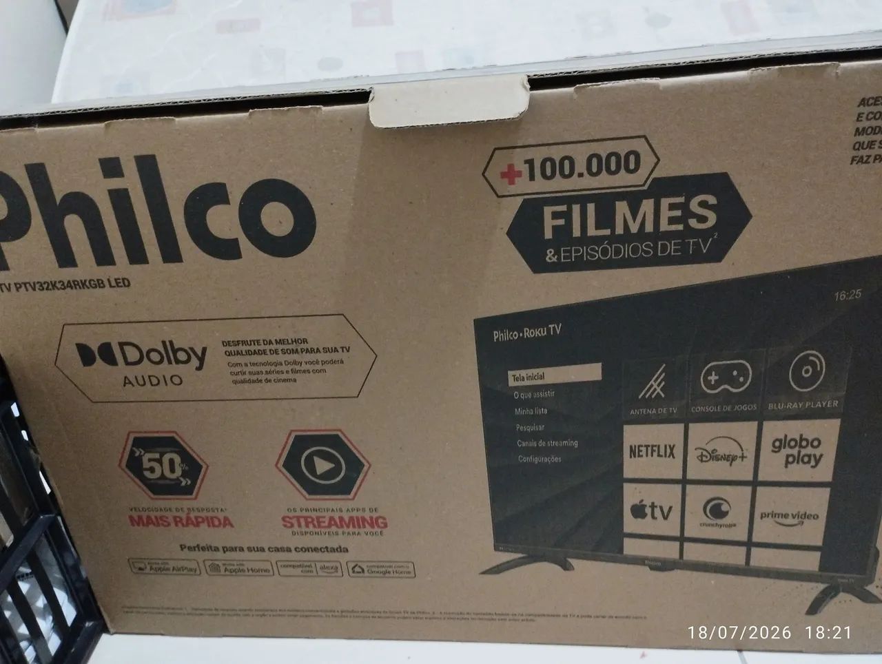 Tv Philco 32 polegadas, nova nunca usada