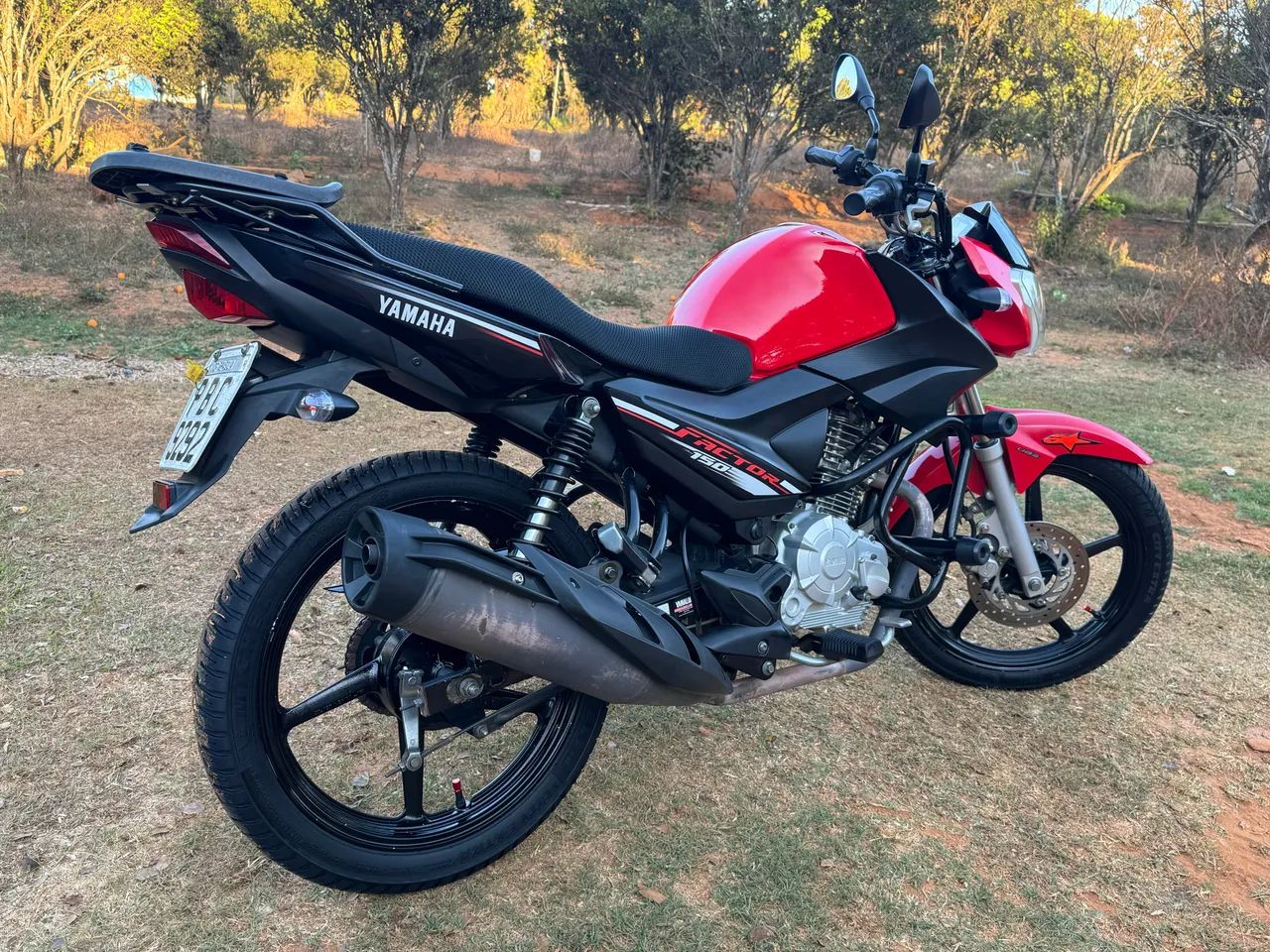 Yamaha Factor 150 UBS BlueFlex 2018 Vermelha - Foto 2