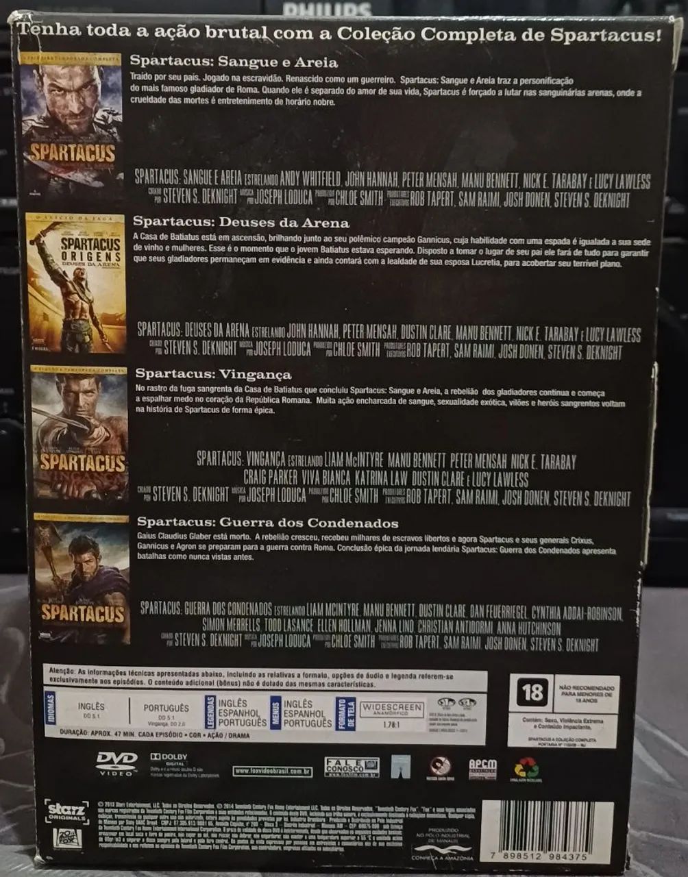 Boz dvds spartacus - Foto 2