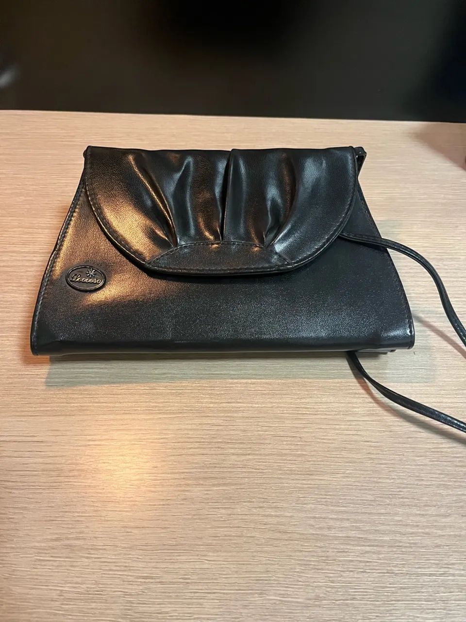 Bolsa em Couro Preta  - Foto 2