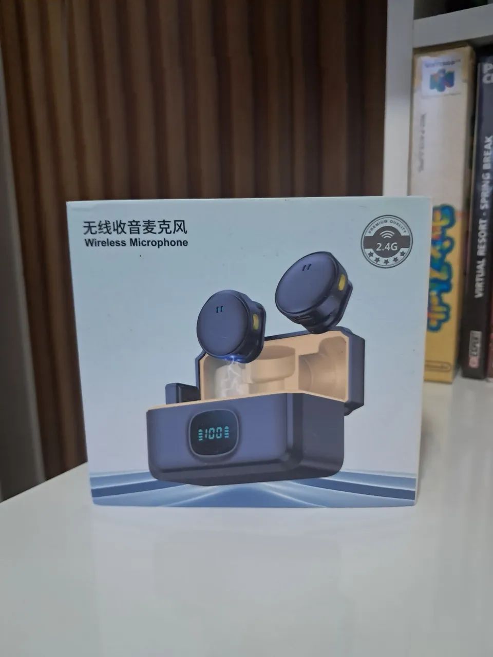 Microfone Wireless Novo - Frete Grátis - Foto 2