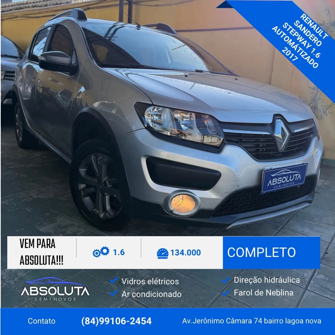 Renault Sandero STEP. EASY R H-POWER 1.6 8V 2017