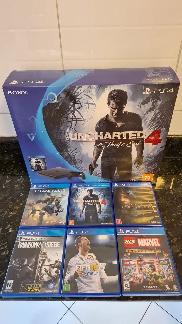 PlayStation 4 Slim Uncharted 4 - Foto 2