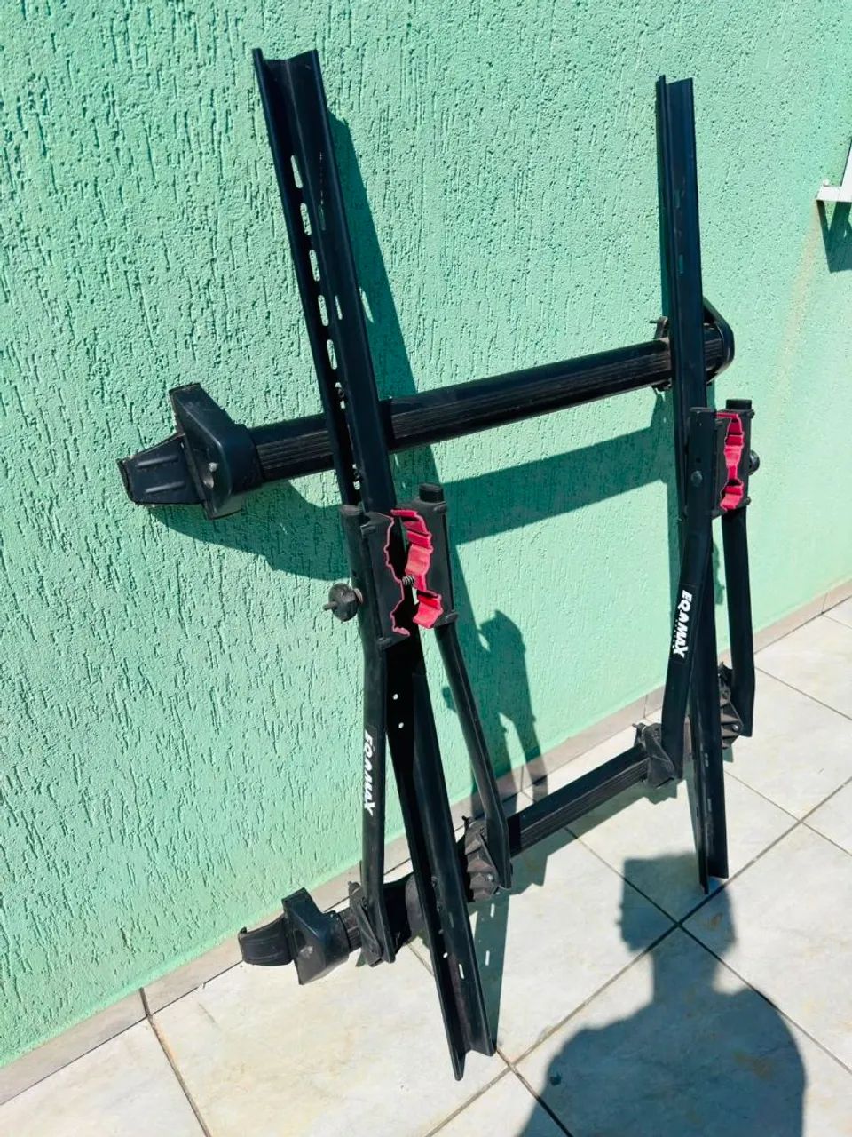 2 transbikes com rack de teto