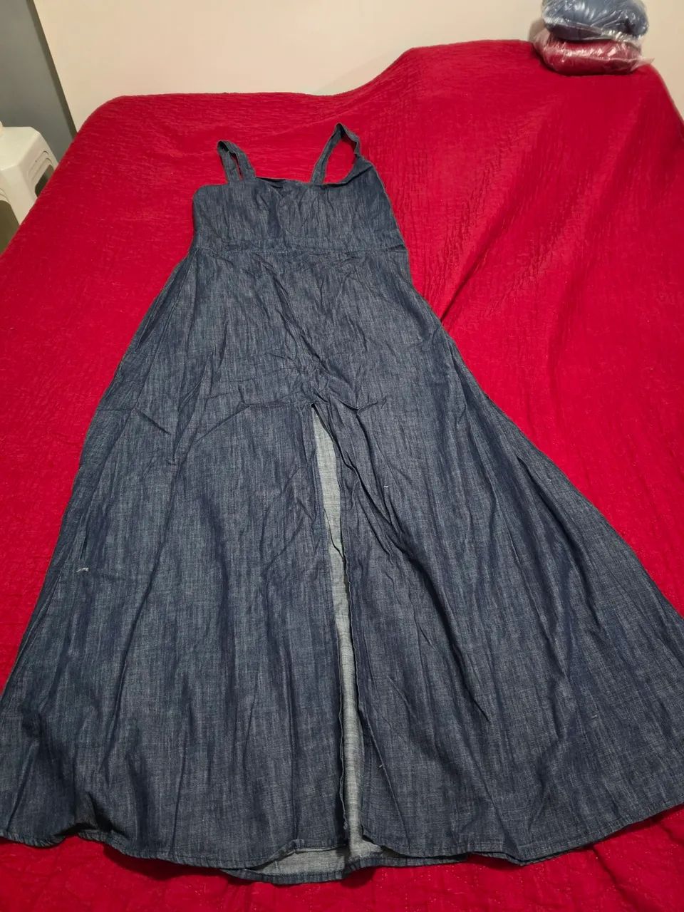Vestido Jeans plus size longo - Foto 2
