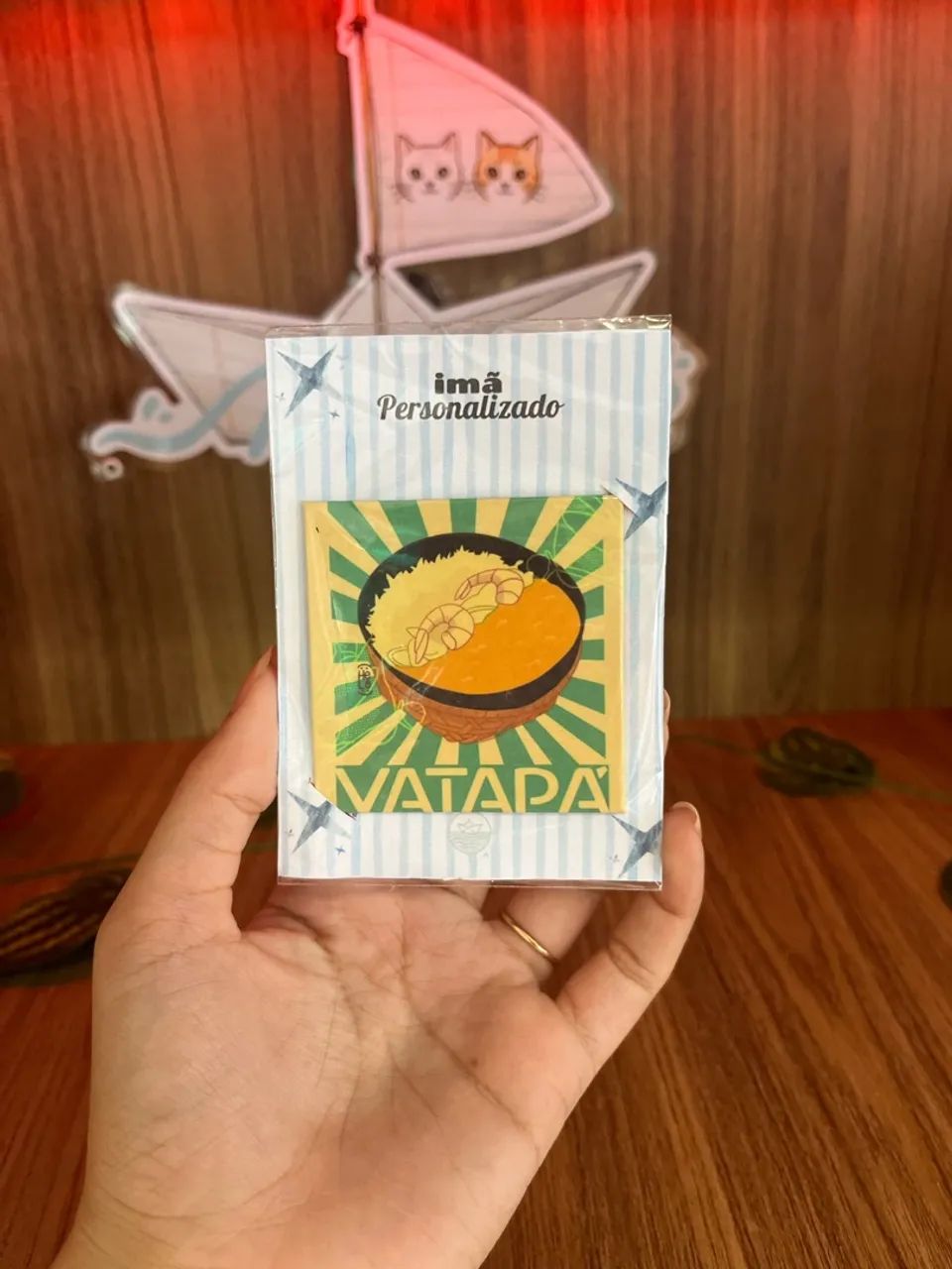 Ímã de geladeira 