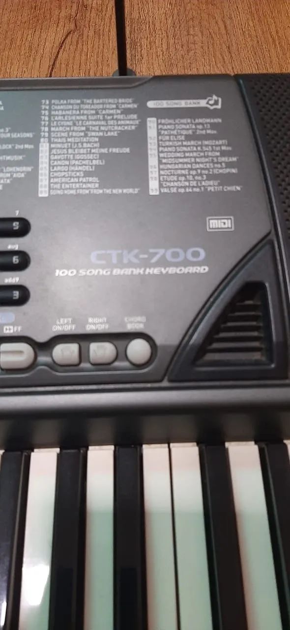 teclado casio CTK 700 - Foto 2