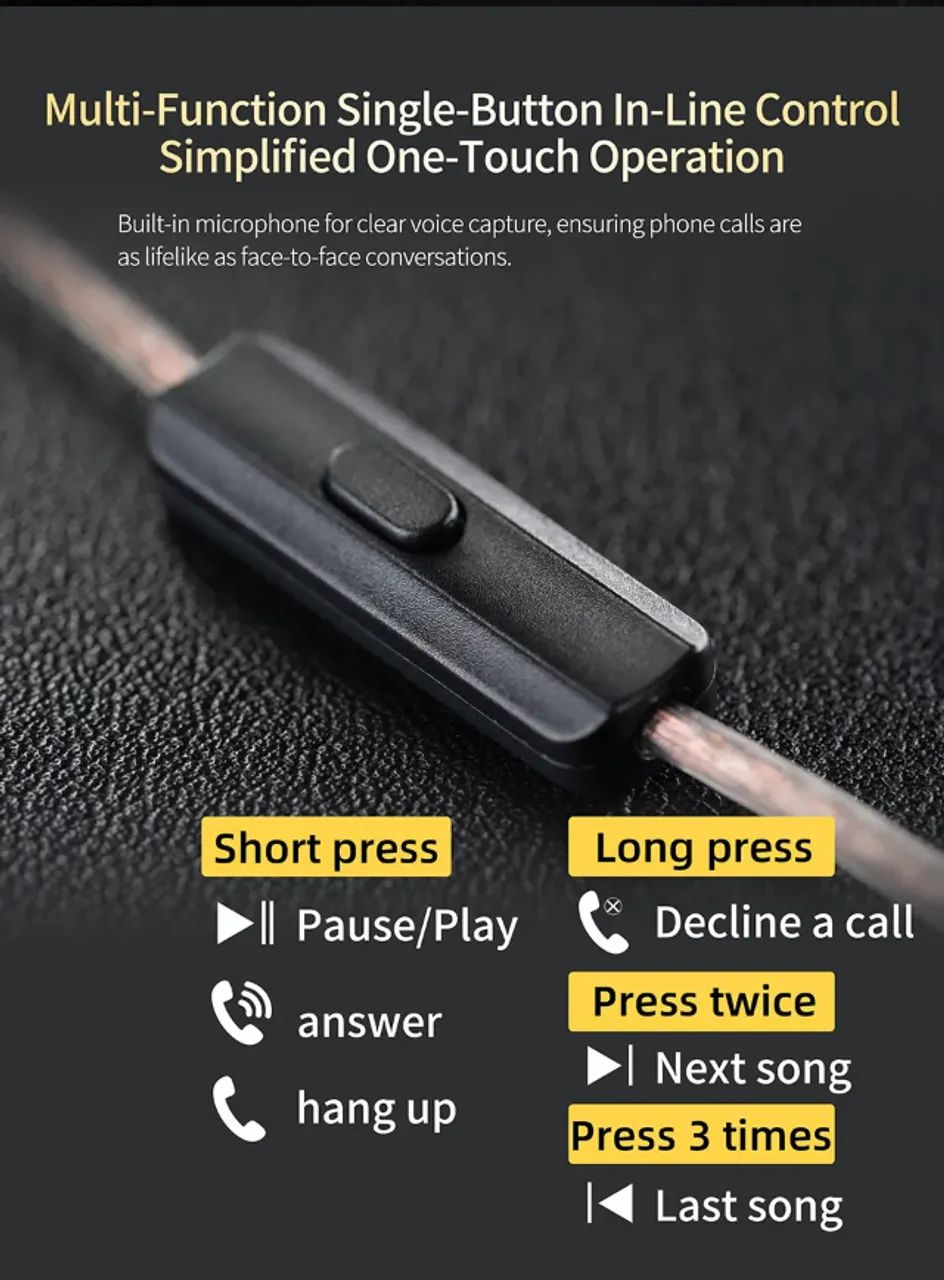 Fone KZ EDX Lite Com Microfone Integrado Para Jogos - Foto 2