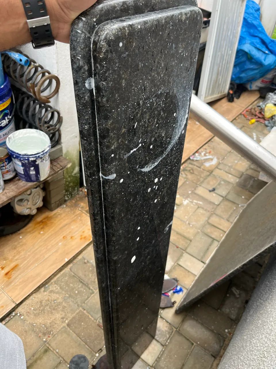 Mesa e prancha de mármore  - Foto 4