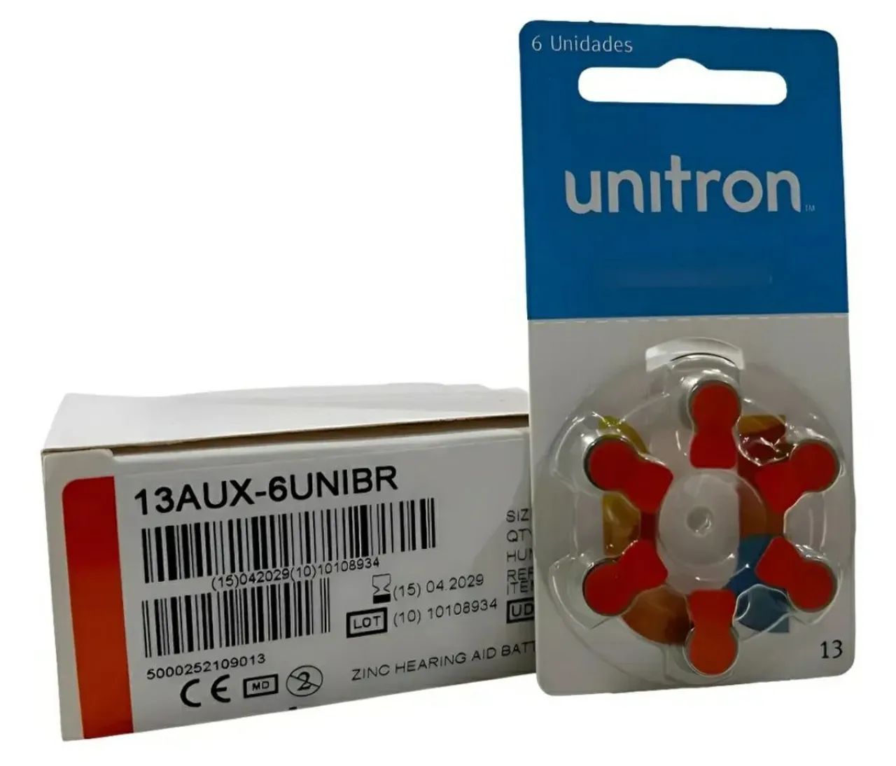 Bateria aparelho auditivo unitron  - Foto 3