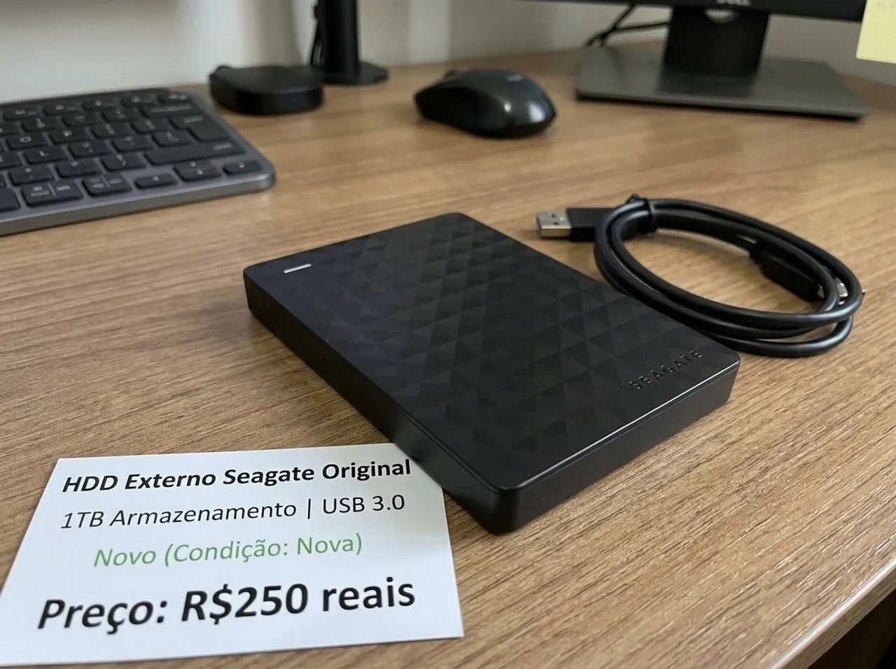 HD Externo Seagate 1TB - Original!