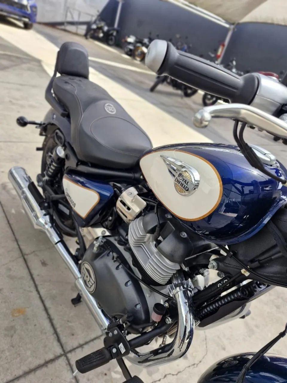 Super Meteor 650 Celestial Blue  Marcio Carioca * - Foto 2