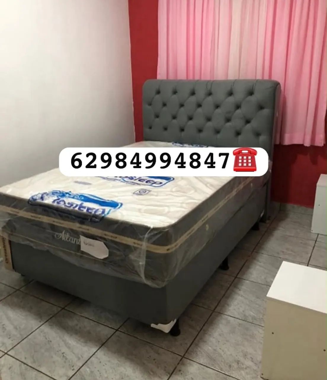 Cama com molas apart 