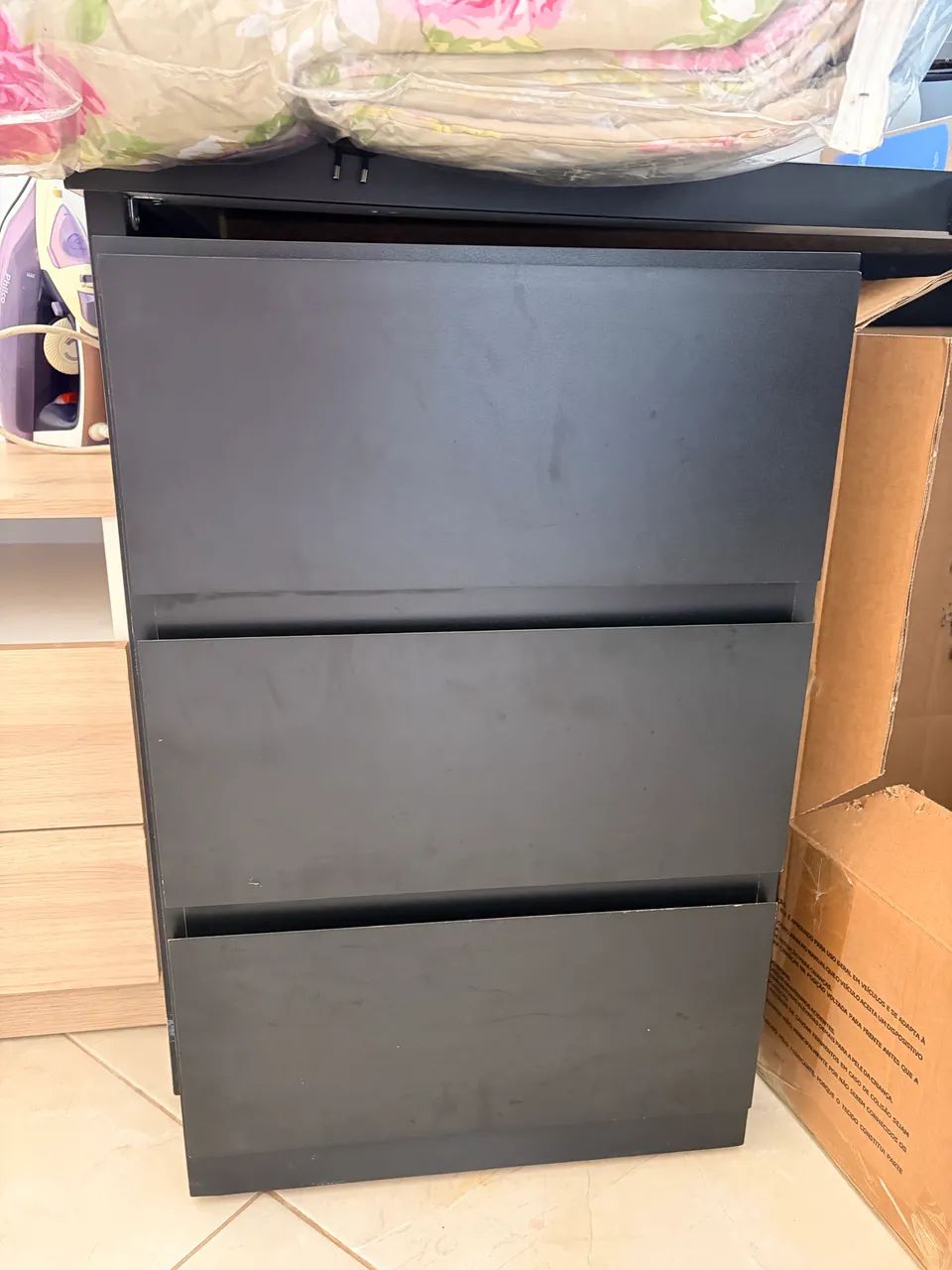 Mesa de escritório com gaveteiro - Foto 3