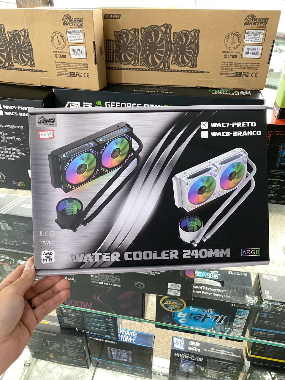 WATER COOLER 240MM GAMING MASTER NOVO
