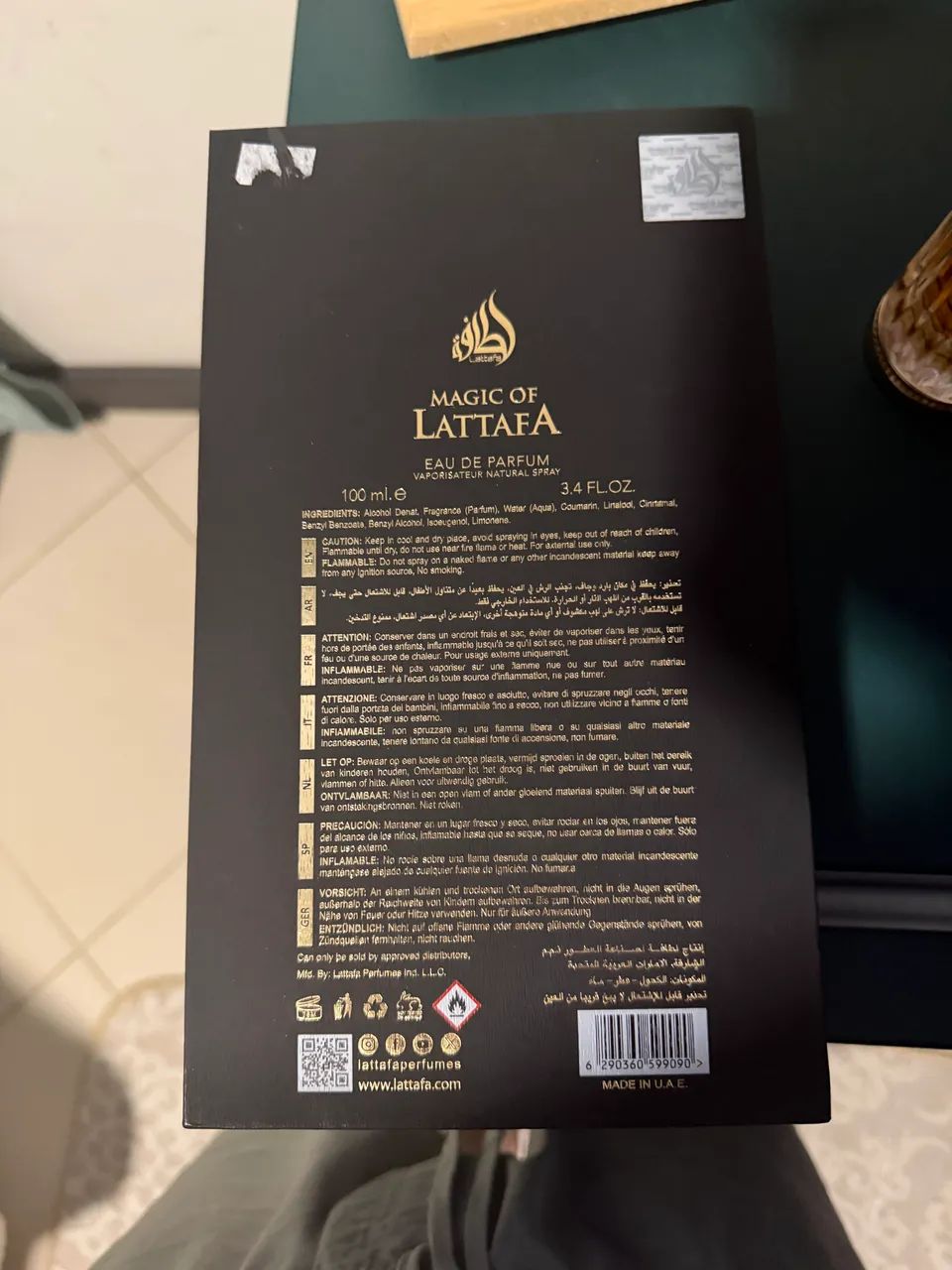 Perfume SEHR MAGIC OF LATTAFA EAU DE PARFUM 100ML - Foto 2