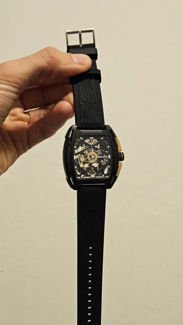 Relógio CIGA Design Z-Series Black Gold Automatico - Foto 2