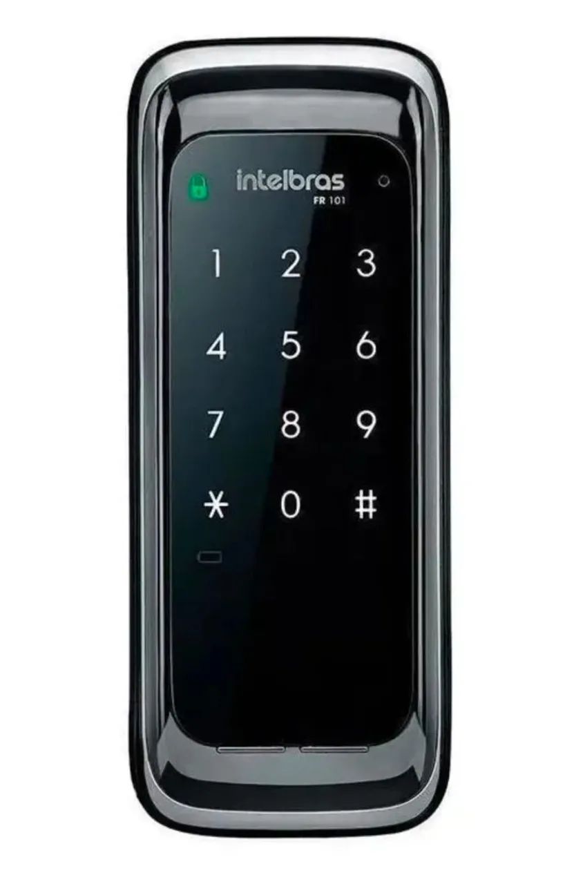 Fechadura Intelbras Fr 101 instalada