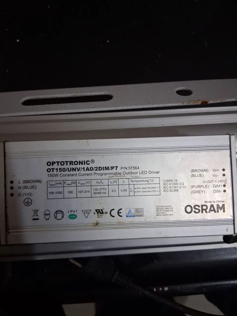 2 refletores LED OSRAM 112W 220V - Foto 2