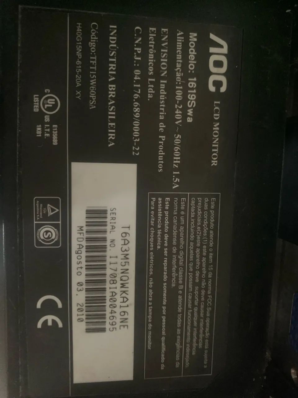Monitor AOC 15,6? - Foto 3